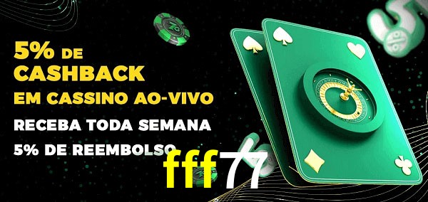 Promoções do cassino ao Vivo fff77